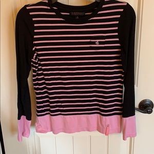 Ralph Lauren petite pink strip PS